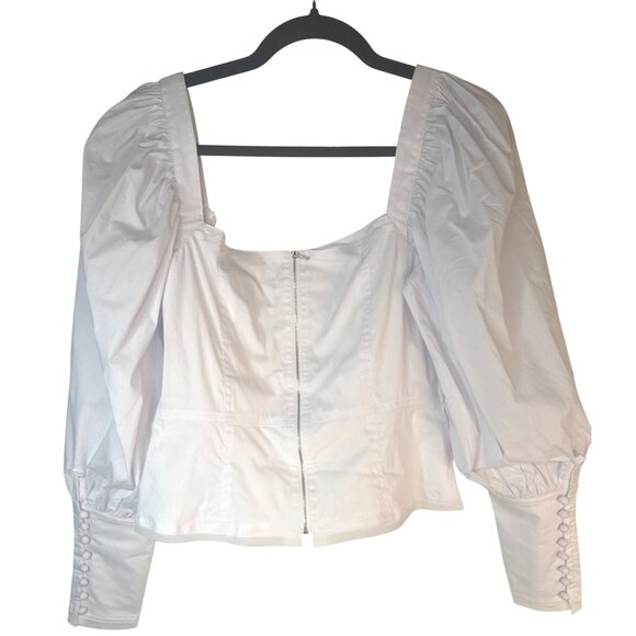 NWT Choosy Medium Priscilla Square Neckline Dainty Victorian Fitted Cuffs - Picture 12 of 16